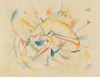 Bez tytułu, 1915. autorstwa Wassily Kandinsky