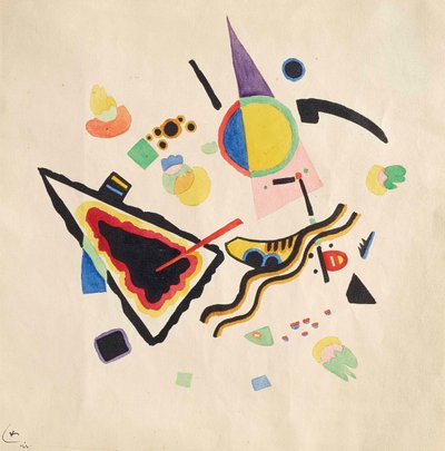 Bez tytułu, 1921. autorstwa Wassily Kandinsky