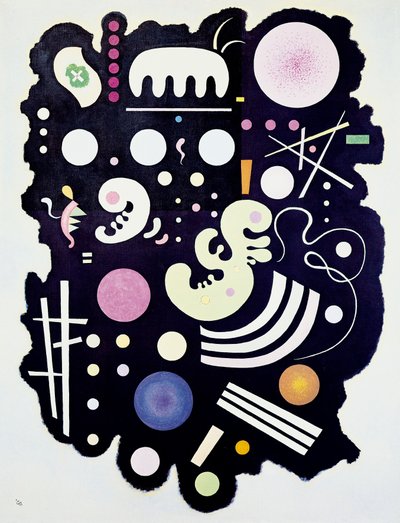 Obraz "Variegated Black" Kandinsky