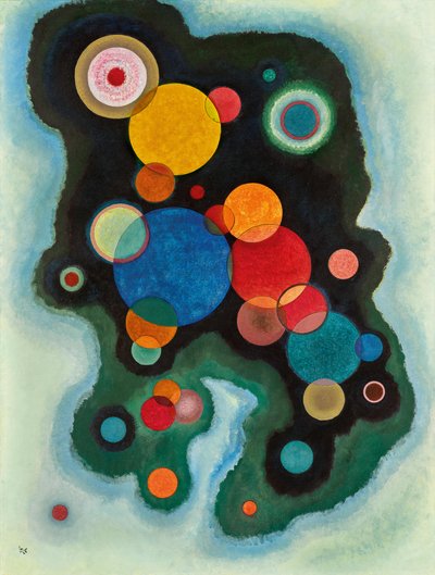 Pogłębiony impuls, 1928. autorstwa Wassily Kandinsky
