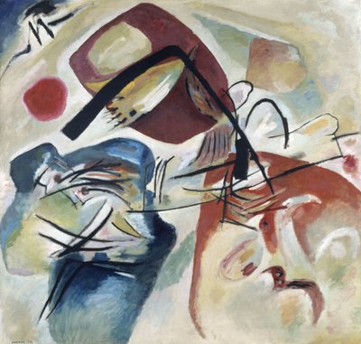 Z Czarnym Łukiem autorstwa Wassily Kandinsky