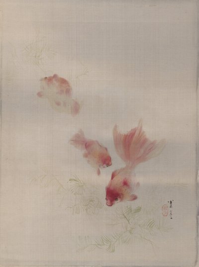 Złota rybka, ca. 1887. autorstwa Watanabe Seitei