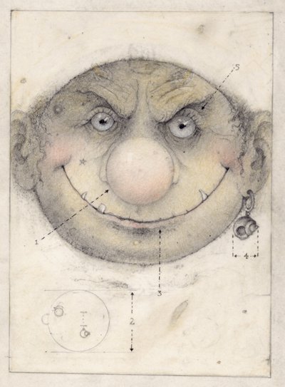 Portret trędowatego autorstwa Wayne Anderson