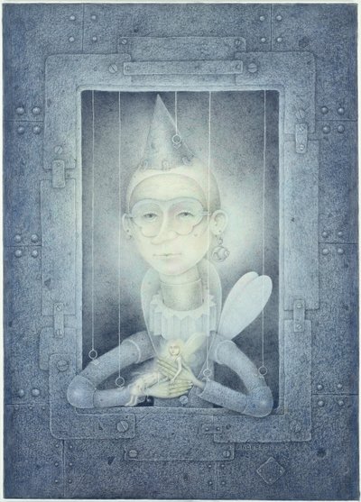 The Fairy Catcher, 2005 (media mieszane) autorstwa Wayne Anderson