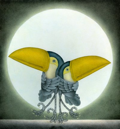 Toucan Can Can, 2010 (media mieszane) autorstwa Wayne Anderson