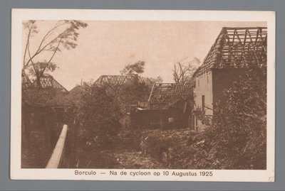 Borculo – Po cyklonie 10 sierpnia 1925 r. autorstwa Weenenk and Snel