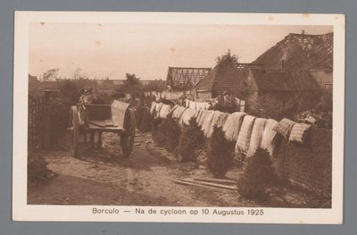 Borculo – Po cyklonie 10 sierpnia 1925 r. autorstwa Weenenk and Snel
