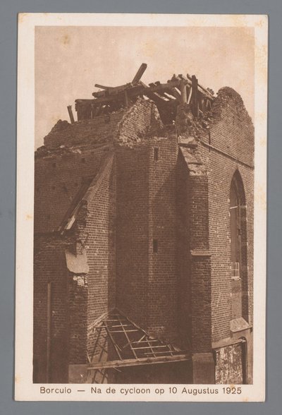 Borculo – Po cyklonie 10 sierpnia 1925 r. autorstwa Weenenk and Snel