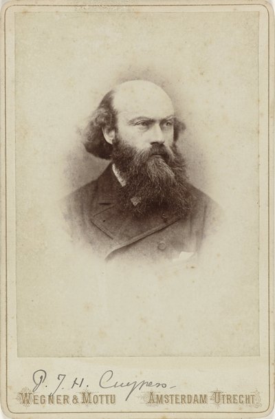 Portret P.J.H. Cuypers autorstwa Wegner and Mottu