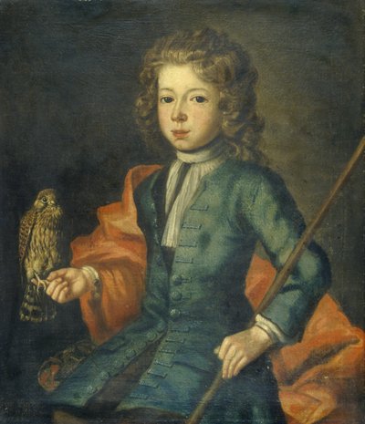 The Third Love Parry (oil on canvas) autorstwa Welsh school