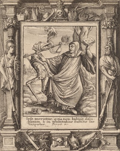 Opat, 1651. autorstwa Wenceslaus Hollar