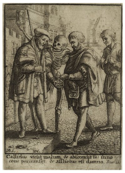 Rzecznik. Stan 2 autorstwa Wenceslaus Hollar