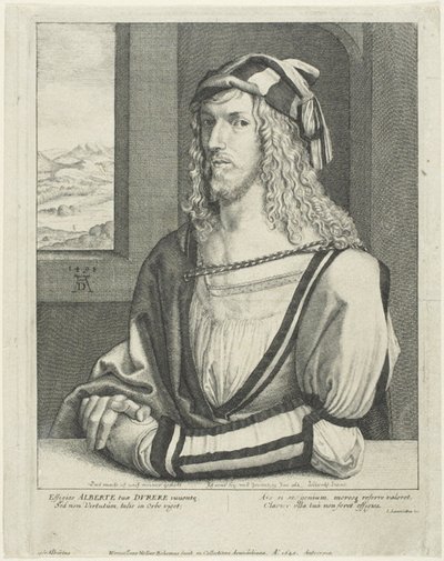 Albrecht Durer autorstwa Wenceslaus Hollar