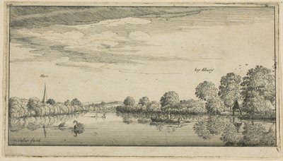 Albury autorstwa Wenceslaus Hollar