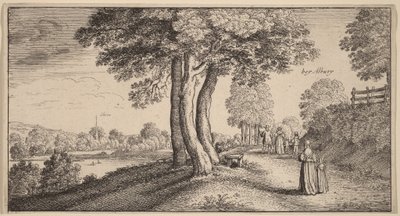 Albury autorstwa Wenceslaus Hollar