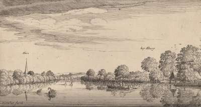 Albury, 1645. autorstwa Wenceslaus Hollar