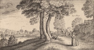 Albury, 1645. autorstwa Wenceslaus Hollar