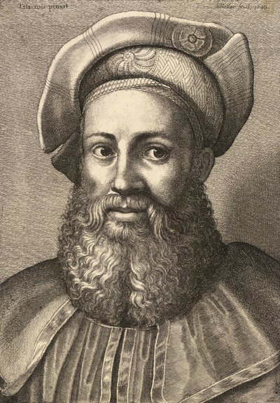 Aretino. Stan 2 autorstwa Wenceslaus Hollar