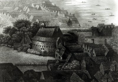 Ogród Niedźwiedzia, 1647 autorstwa Wenceslaus Hollar