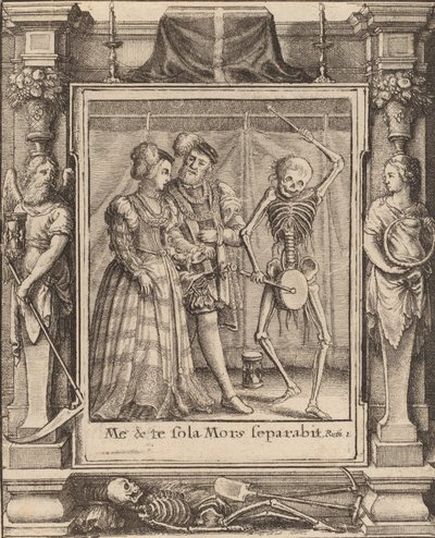 Para ślubna, 1651. autorstwa Wenceslaus Hollar