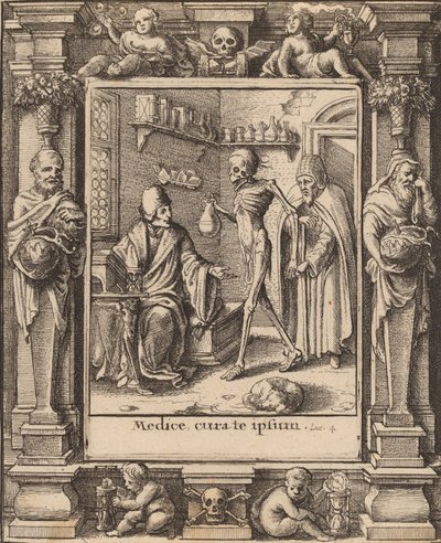 Doktor, 1651. autorstwa Wenceslaus Hollar