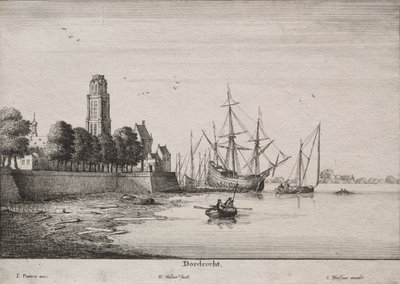 Dordrecht autorstwa Wenceslaus Hollar