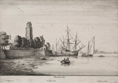 Dordrecht. autorstwa Wenceslaus Hollar