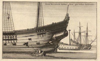 Holenderski Indianin Zachodni. Stan 2 autorstwa Wenceslaus Hollar