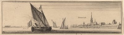Emmerich, ok. 16321635. autorstwa Wenceslaus Hollar
