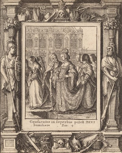 Cesarzowa, 1651. autorstwa Wenceslaus Hollar