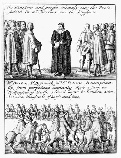 Panowie składający przysięgę „Et cetera”; pochód konny towarzyszący zwolnionym pamfletom do Londynu autorstwa Wenceslaus Hollar