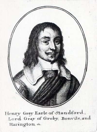 Henry Grey, 1. hrabia Stamford autorstwa Wenceslaus Hollar