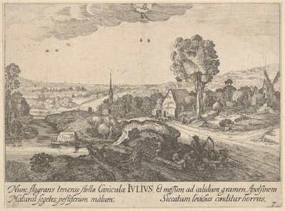 lipiec 1628-29. autorstwa Wenceslaus Hollar