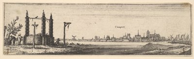 Kampen, 1642-44. autorstwa Wenceslaus Hollar