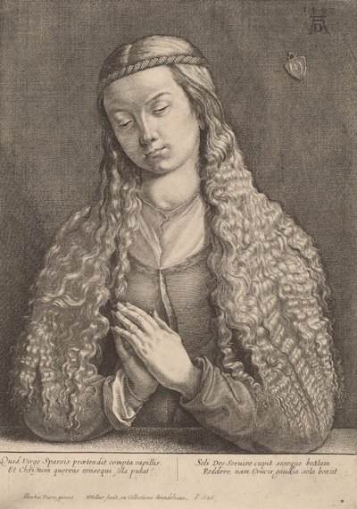 Katarzyna Furlegerin, 1646. autorstwa Wenceslaus Hollar