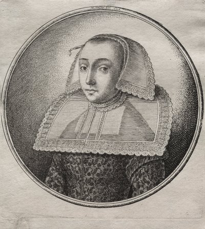 Żona kupca z Hanan, 1649. autorstwa Wenceslaus Hollar