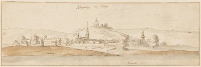 Klingenberg nad Menem autorstwa Wenceslaus Hollar