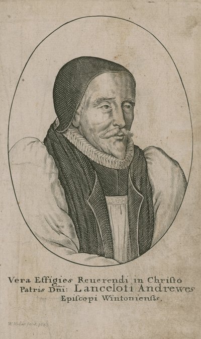 Lancelot Andrewes autorstwa Wenceslaus Hollar