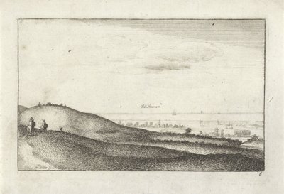 Krajobraz z widokiem na Shoreham autorstwa Wenceslaus Hollar