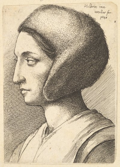 Margaret Giggs, 1648. autorstwa Wenceslaus Hollar