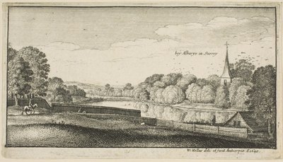 W pobliżu Albury autorstwa Wenceslaus Hollar