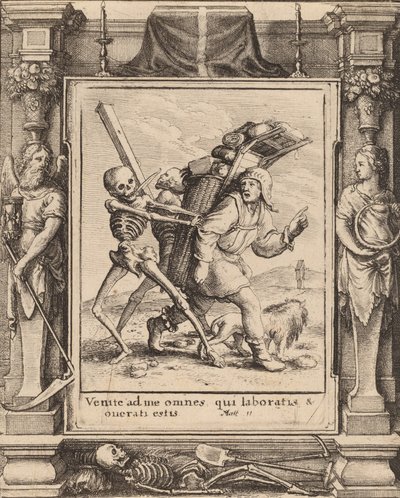 Handlarz, 1651. autorstwa Wenceslaus Hollar