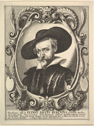 Peter Paul Rubens Peter Paul Rubenius, 1625-77 autorstwa Wenceslaus Hollar