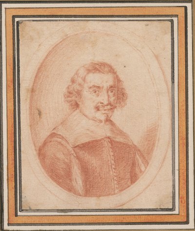 Portret Jacquesa Callota 1592-1635, ok. 1630-1634. autorstwa Wenceslaus Hollar
