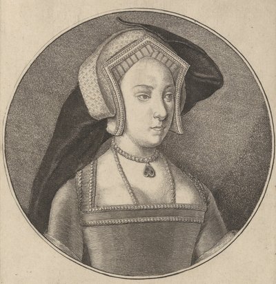 Księżniczka Maria córka Henryka VIII Anglii, 1647., 1647. autorstwa Wenceslaus Hollar