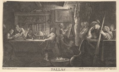 Królestwo Pallas, 1646. autorstwa Wenceslaus Hollar