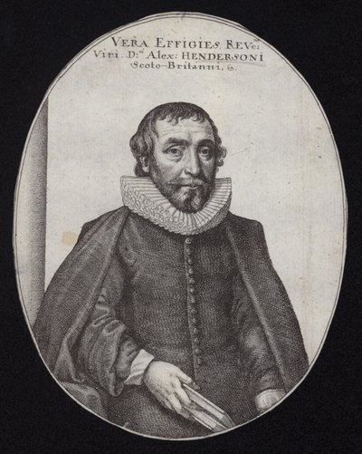 Wielebny Alexander Henderson autorstwa Wenceslaus Hollar