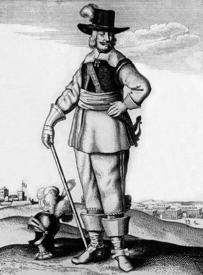 Robert Devereux, 3. hrabia Essex autorstwa Wenceslaus Hollar
