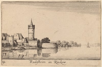 Rudesheim autorstwa Wenceslaus Hollar