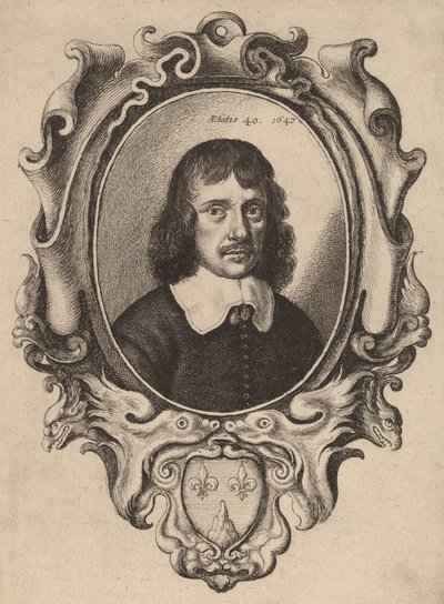 Autoportret, 1647. autorstwa Wenceslaus Hollar